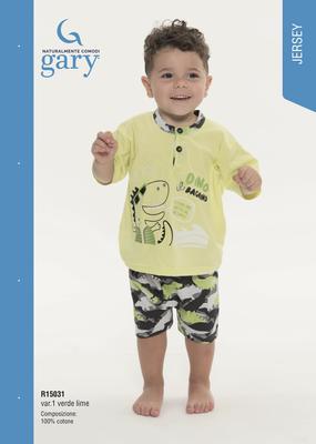 NOVOROZENÉ PYŽAMÁ S/M R15031 Tellini S.R.L. Velkoobchodní oblečení